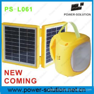 9 LED solar lamp with 10 heads phone charger for indoor lighting